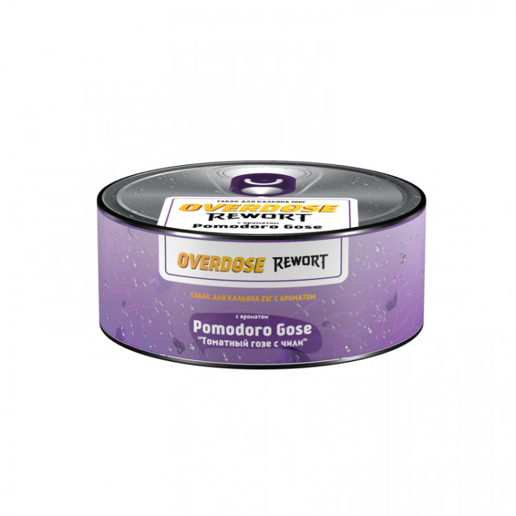 Табак Overdose - Pomodoro Gose (Томатный гозе с чили) 100 гр
